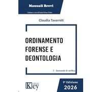 Ordinamento forense e deontologia 2026