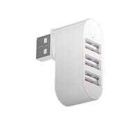 ordinarYone 180 Gradi Rotabile 3 Porte USB2.0 Veloce Velocità di Trasferimento Dati Splitter Box Adattatore Espansore USB Per Accessori Del Computer Portatile