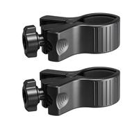 ordinarYone 2 clip regolabili per microfoni da 32-68 mm di larghezza, universali, adatte per asciugacapelli torcia e prese a sfera da 17 mm per montaggio Stan