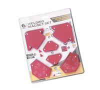 ordinarYone 6Pcs Saldatura Posizionatore Set Costruzione In Acciaio Supporto Magnetico Saldatura Per Saldatura Precisa E Angoli