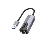 ordinarYone Adattatore Ethernet 5000Mbps Tipo C USB3.0 a RJ45 Cavo Collegamento Direttamente Gigabit Networking per Accessori Laptop
