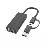 ordinarYone Adattatore Ethernet da 2,5 Gbps per dispositivi USB di tipo C, velocità di rete 2500 Mbps per giochi in streaming fluidi e trasferimenti di file
