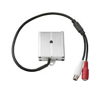 ordinarYone HiFi Pickup Microfono Basso Rumore con Metallo Alluminio Shell Cavo di Prolunga per Professionale Modello 801A