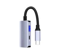 ordinarYone Hub USB C per 4K60Hz Alta Uscita video Chiaramente PD65W Ricarica Veloce 480Mbps Trasferimento Dati USB Splitter Compatibilità per