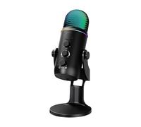 ordinarYone Microfoni a condensatore USB professionali con riduzione avanzata del rumore e controllo dei volumi Plug and Play per Mobile Ga