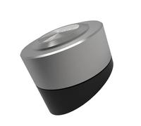 ordinarYone Pulsante di accensione wireless in metallo Computer Desktop Power Switcher Accessori per giochi in acciaio inossidabile Scheda madre