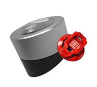 ordinarYone Pulsante di accensione wireless in metallo Computer Desktop Power Switcher Accessori per giochi in acciaio inossidabile Scheda madre