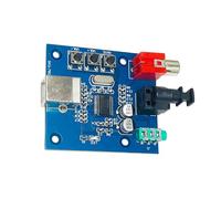 ordinarYone Scheda audio PCM2704 leggera USB a S/PDIF Scheda audio Hifi Scheda di decodifica 3.5mm Uscita analogica coassiale otticamente in fibra