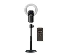 ordinarYone Webcam USB con messa a fuoco automatica 4K UHD con luce di riempimento integrata e luminosità regolabile per lo streaming di videoconferenze