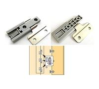 ordinato 2pcs / lot Sliding Sliding Sliding Piegher Door Cerniera Armadio armadio Armadio Regolare