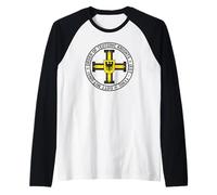 Ordine dei Cavalieri Stemma Teutonico Maglia con Maniche Raglan