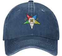 Ordine della Stella D'Oriente (OES) Unisex Cappelli da papà Cotone Berretto da Baseball Casual Cappello da Cowboy per Campeggio All'Aperto Golf