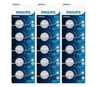 Ordine In BULK Philips CR2025 Batterie Pila A Bottone Al Litio 3V 5-Pack