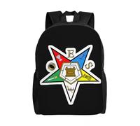 Ordine OES Personalizzato degli Zaini delle Stelle orientali per Gli Uomini delle Donne degli Studenti delle scuole universitarie Bookbag Si Adatta alle Borse per Laptop da 15 Pollici