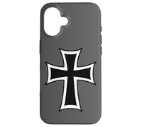 ORDINE TEUTONIC EMBLEMA CROCE CAVALIERI TEUTONICI CROCIATE Custodia per iPhone 16