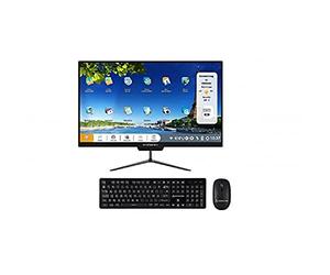 ORDISSIMO - Computer desktop All-in-One Clara 2 ideale Senior - Ordi Fisso Facile da Usare - Ampio schermo piatto - Interfaccia intuitiva, tastiera semplificata, mouse wireless, antivirus, porte USB -