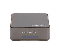 Ordissimo - Piccolo PC desktop Mini Tower Luna 2 ideale Senior - Ordi Fisso Facile da Usare - Interfaccia Intuitiva e Tastiera Semplificata - si adatta a tutti gli schermi - Mouse wireless - Nero..