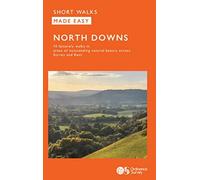 Ordnance Survey OS Short Walks Made Easy - North Downs (Tascabile)
