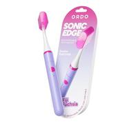 ORDO Sonic Edge Spazzolino elettrico ricaricabile per adulti, spazzolino sonico compatto con USB-C, batteria per 6+ settimane, tappo da viaggio, 1 testina e cavo (fucsia Fiji)