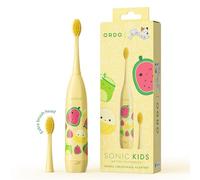 Ordo Squishmallows Spazzolino da denti a batteria sonica per bambini, setole morbide, testina extra inclusa, regalo per bambini dai 4 anni in su, batteria inclusa, Wanda