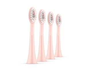 ORDO Testine Sonic, Testine di Ricambio, Oro Rosa, Confezione da 4