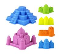 Ore Divertente Kit di Costruzione del Castello Per Bambini Spiaggia Giocattolo Mare Festa Del Partito D'Aperto Per Giochi Vacanze Estate Sabbia M Spiaggia Sabbia Forma Di Bambini Giocattolo Set Stampo