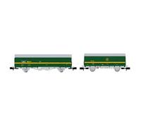 ORE + Gbs, verde/amarillo, tren taller Oviedo
