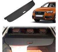 OREALTOOL Protezione Coperchio Portabagagli Copertura Bagagliaio Auto Baule Posteriore Pacco Ripiano Portaoggetti Cargo Cover Nero per Audi Q3 2013-2017