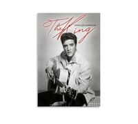OREAUORN Elvis Presley(8), poster da parete su tela con copertura estetica vintage, poster decorativo per soggiorno, camera da letto, 30 x 45 cm, senza cornice