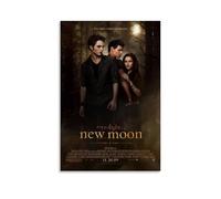 OREAUORN Poster decorativo da parete su tela con la saga di Twilight New Moon 2009, decorazione artistica da parete per soggiorno, camera da letto, 30 x 45 cm, senza cornice