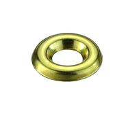 ORECA - 12 ORLI SOTTOVITI IN OTTONE LUCIDO 4,2X12MM