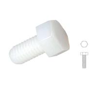 ORECA - 5 VITI IN PLASTICA TESTA ESAGONALE NYLON 6.6 MM. 8,0X60