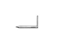 ORECA - CANCANI A PUNTA IN ACCIAIO ZINCATO 3,0X50 GR.40