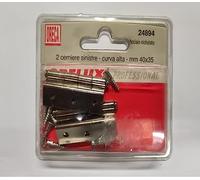 ORECA - CERNIERA CURVA ALTA A LEVARE SX 40X35MM 2PZ