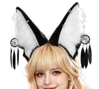 Orecchie a Forma di Animali Halloween Riutilizzabile, e Morbido Peluche | Fasce Per Capelli A Tema Animali Cosplay Morbide Da Indossare Tutti I Giorni per Feste Festività Celebrazioni e Party Co
