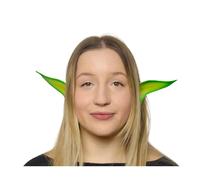 Orecchie Di Costume Pixie In Lattice Verde | Taglia Unica Adulta