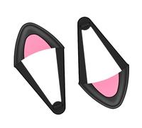 Orecchie di gatto per cuffie - Decorazioni per cuffie | Accessorio per ragazze, personalizzazione della decorazione della cuffia in stile cosplay da viaggio in uscita, facile da installare e ri