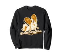 Orecchie Farfalla Big Attitude Papillon Dog Felpa