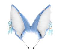 Orecchie Pelose Morbido Peluche e Riutilizzabile | Orecchie Animali per Cosplay Per Feste Di Vacanza, Celebrazioni, Party E Giochi Role Playing