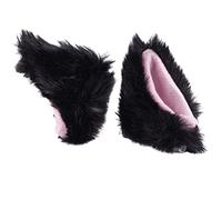 Orecchie per casco per casco da moto Casco da sci Orecchie da gatto in peluche Accessori per casco carini Orecchie per casco da bicicletta Casco da moto Orecchie per casco da snowboard (senza casco)