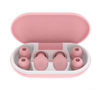 Orecchie per silenzio 45dB Morbidi per Dormire Orecchie per | Riduzione rumore 45dB, ideale per dormire, suoni esterni, riposo profondo, per silenzio totale(Pink)