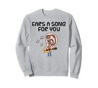 Orecchie Una Canzone per Te, Musicista suonatore di Ukulele Felpa