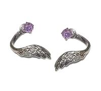 Orecchini a bottone a forma con dettagli in cristalli scintillanti Comodi orecchini piercing Regalo alla per donne e ragazze Orecchini per occasioni speciali