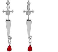 Orecchini a Bottone alla Moda Orecchini gotici Staccabili con Spada Orecchini Regalo Festa per Lo Shopping Natalizio Gioielli Regalo Durable And Clever