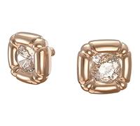 Swarovski Dulcis Donna Bianco Cristallo Metallo Color Oro Rosa Orecchino 5617910