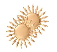 Orecchini a Bottone Girasole in Lega Oro, 1 Paio per Donna e Ragazza | Stile Trendy e Moda, Design Leggero, Forma Floreale, Gioiello per l'Orecchio, Finitura Oro