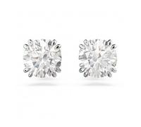 Orecchini a buco Swarovski Constella Simple bianchi rodio 5636712