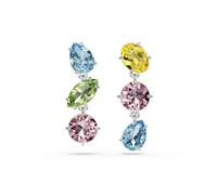 Orecchini a buco Swarovski Gema placcati rodio 5692406