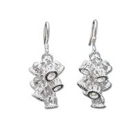 Orecchini a campana Chandler grandi gioielli natalizi in argento sterling...