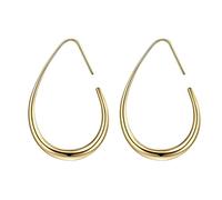 Orecchini a cerchio a goccia contemporanei sofisticati orecchini a goccia moderni per amanti della moda accessori per matrimoni